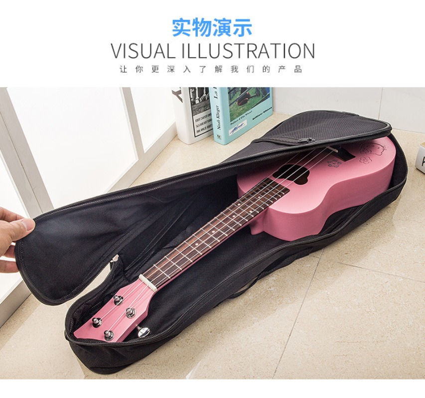 Case Guitar Gig Bag - Мягкая сумка-чехол для укулеле с толстой