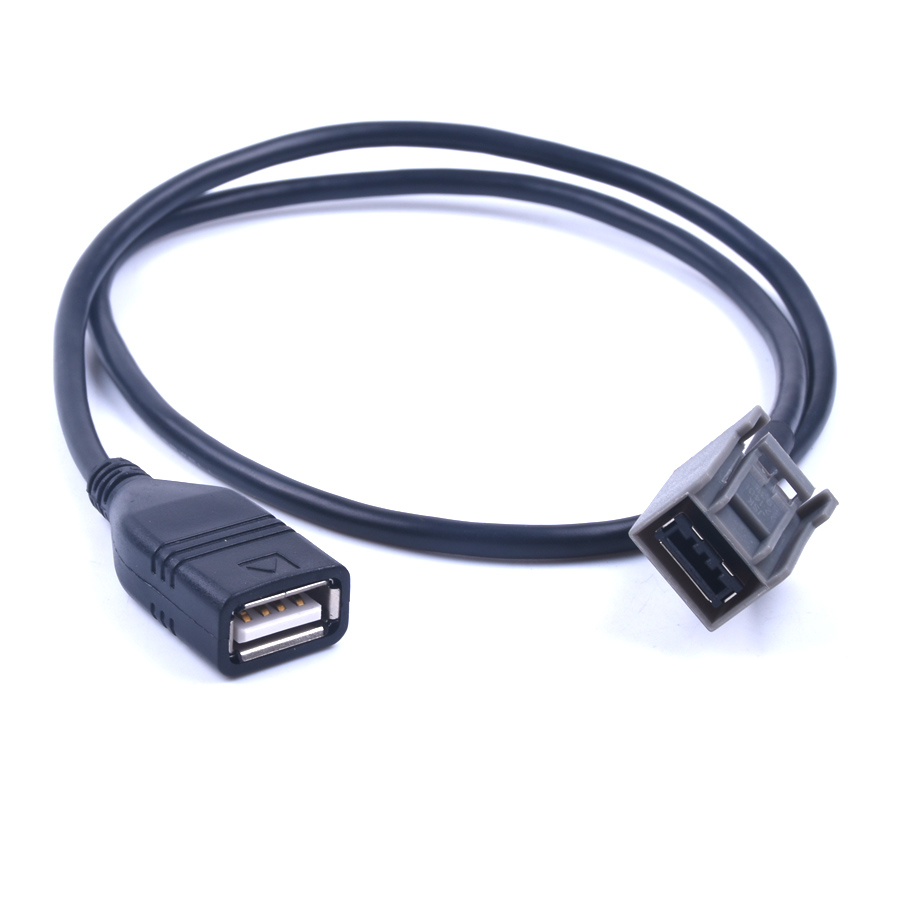 Audio Music Interface - Автомобильный USB-кабель AUX, проводной адаптер, аудиомедиа,