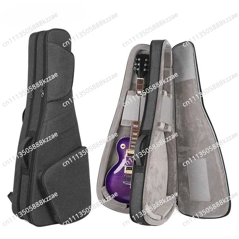 Case Guitar Gig Bag - Мягкий чехол для двух электрогитар с
