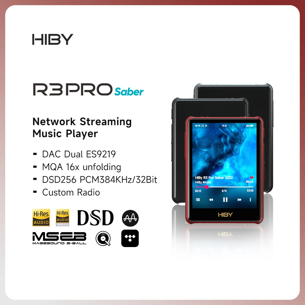 Audio Music Web - Hiby R3 Pro Saber 2022, сетевой