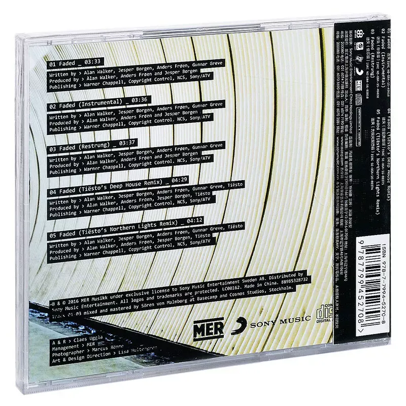 Альбом Alan Walker Lost CD: Ев – обзор и цена Audio Music For