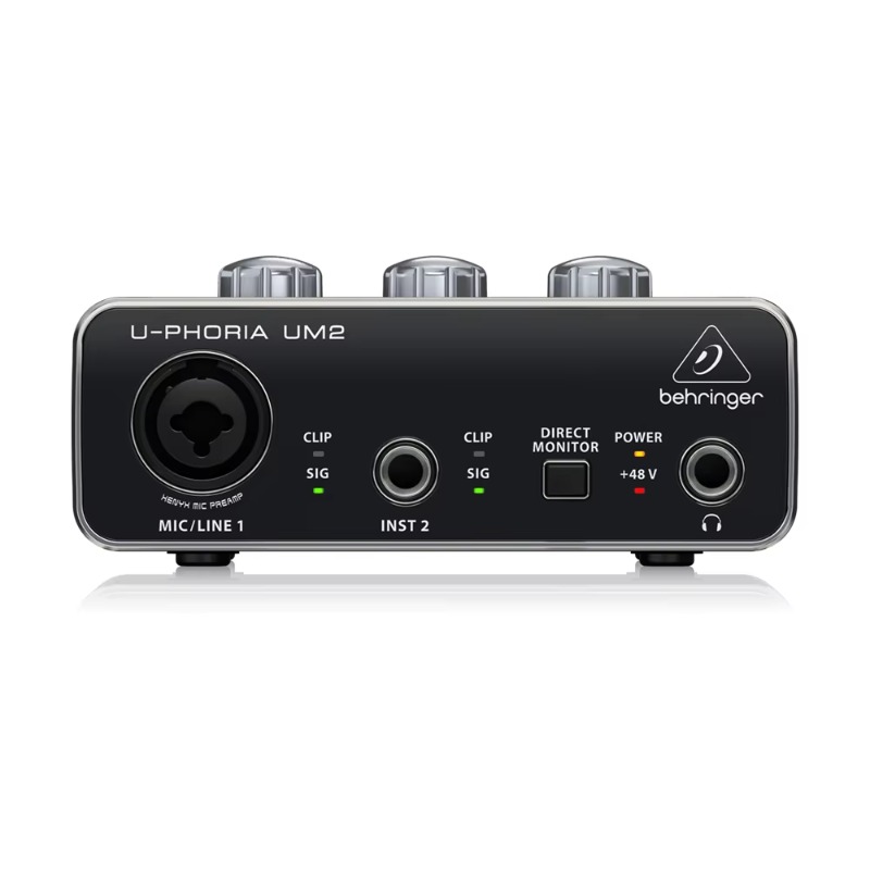 Звуковая карта Behringer U-Pho – обзор и цена Audio Music Interface