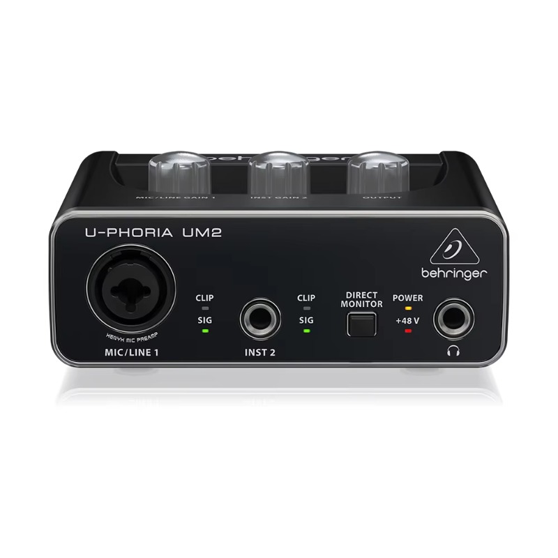 Звуковая карта Behringer U-Pho – обзор и цена Audio Music Interface