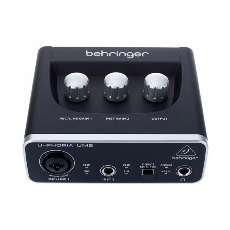 Звуковая карта Behringer U-Pho – обзор и цена Audio Music Interface