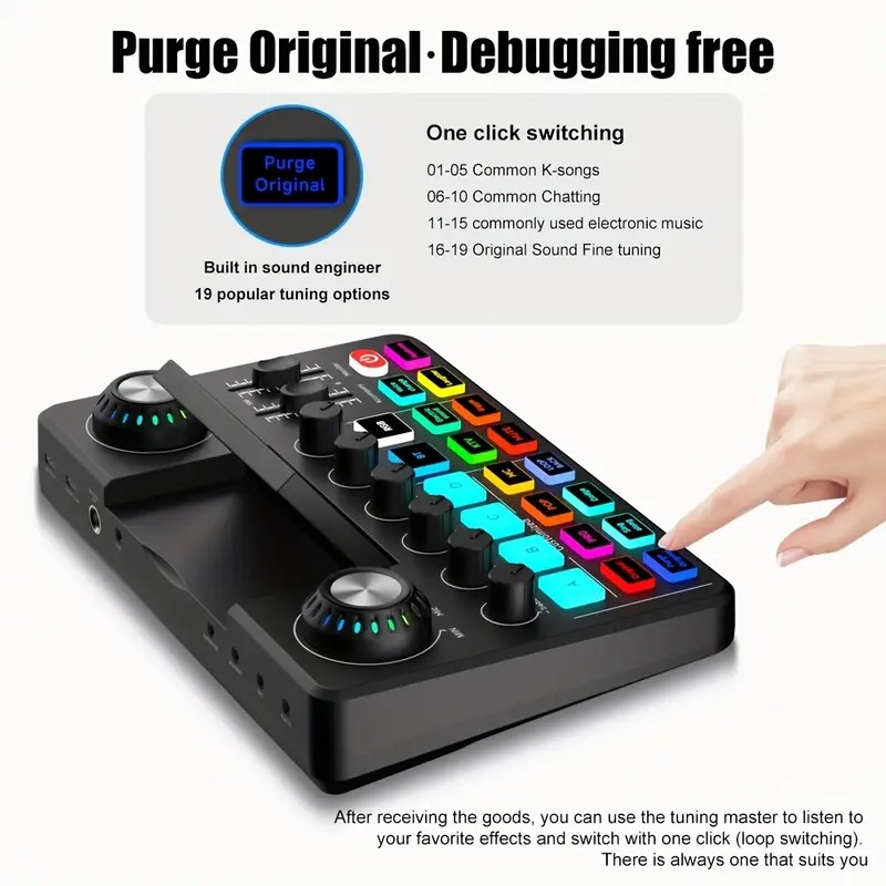 Аудиомикшер, живая звуковая ка – обзор и цена Audio Music Changer