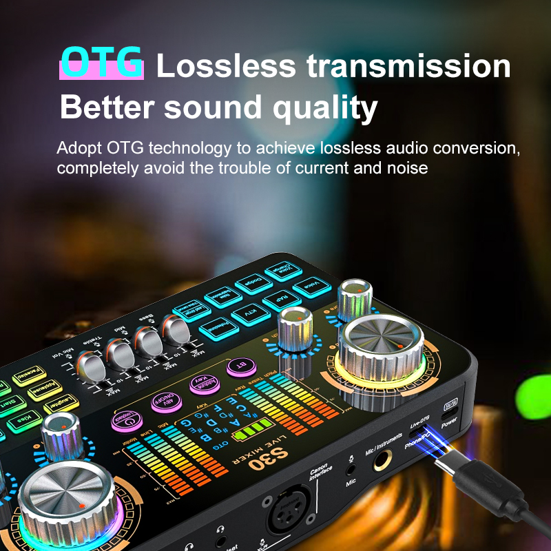 Аудиомикшер FUHAM S30 с эффект – обзор и цена Audio Music Changer